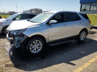 2018 Chevrolet Equinox LT z VIN 3GNAXJEV2JS533849, wystawiony jako Copart lot #56056905 z przebiegiem 124 452 mil mil oraz Czysty tytuł • Clean title. Historia ofert i sprzedaży dostępna na DreamBid. Obrazek 1.