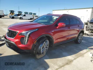 2021 Cadillac XT4 FWD Sport with VIN 1GYFZER44MF015178, listed as a Copart auction lot 84687224 with 46,190 mi miles and Salvage Title. Bid and sale history available at carsss.com. Image 1.