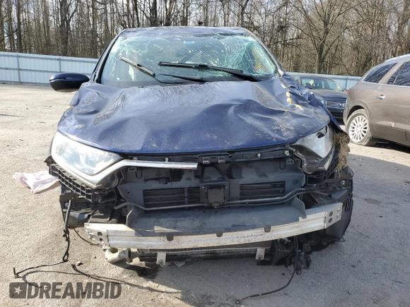 2017 Honda CR-V EX-L with VIN 2HKRW2H83HH680471, listed as a Copart auction lot 45266965 with 106,320 mi miles and Salvage Title. Bid and sale history available at carsss.com. Image 5.