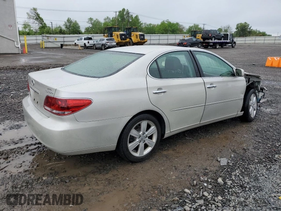 2006 Lexus ES 350 with VIN JTHBA30G065146560, listed as a Copart auction lot 55726945 with 113,518 mi miles and Salvage Title. Bid and sale history available at DreamBid. Image 3.