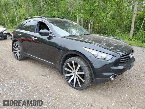 2015 Infiniti QX70 с VIN JN8CS1MW9FM481478, выставлен на аукционе Copart как лот 63108685 с пробегом 159 479 миль миль и Чистый • Clean title. История ставок и продаж доступна на DreamBid. Изображение 4.