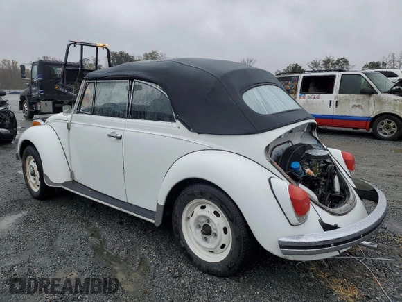 1971 Volkswagen Beetle with VIN 1512935527, listed as a Copart auction lot 79061144 with 73,709 mi miles and Non Repairable. Bid and sale history available at DreamBid. Image 2.