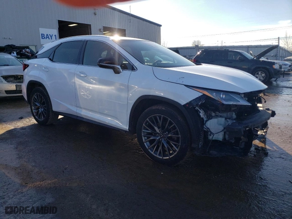 2019 Lexus RX with VIN 2T2BZMCA2KC205558, listed as a Copart auction lot 46834505 with 63,428 mi miles and Salvage Title. Bid and sale history available at carsss.com. Image 4.