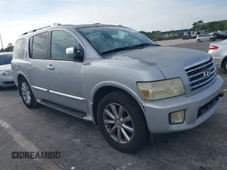 2008 Infiniti QX56 with VIN 5N3AA08D68N903795, listed as a IAAI auction lot 41958364 with 202,948 mi miles. Bid and sale history available at carsss.com. Image 6.