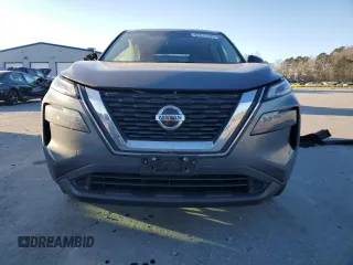 2021 Nissan Rogue S with VIN 5N1AT3AB9MC835639, listed as a Copart auction lot 87611295 with 28,373 mi miles and Salvage title. Bid and sale history available at DreamBid. Image 5.