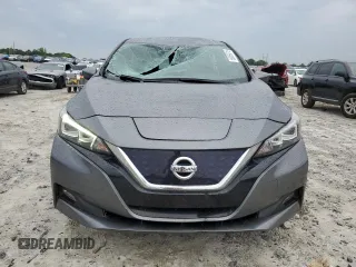 2018 Nissan LEAF SV with VIN 1N4AZ1CP1JC307031, listed as a Copart auction lot 58869215 with 99,621 mi miles and Salvage title. Bid and sale history available at DreamBid. Image 5.