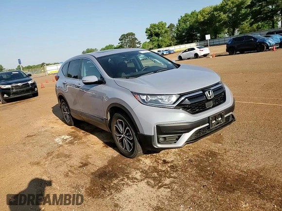 2022 Honda CR-V EX with VIN 2HKRW2H55NH615882, listed as a Copart auction lot 51936625 with 47,323 mi miles and Salvage Title. Bid and sale history available at carsss.com. Image 11.