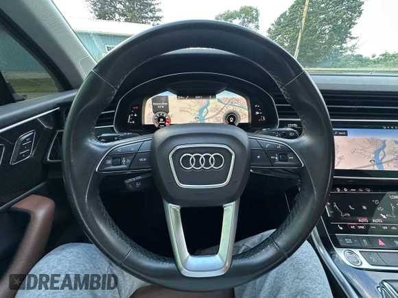 2021 Audi Q7 Premium Plus z VIN WA1LXAF78MD017379, wystawiony jako Copart lot #65096125 z przebiegiem 104 318 mil mil oraz Czysty tytuł • Clean title. Historia ofert i sprzedaży dostępna na DreamBid. Obrazek 11.