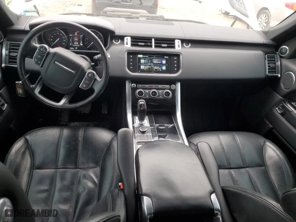 2016 Land Rover Range Rover Sport V6 HSE with VIN SALWR2VF7GA556425, listed as a Copart auction lot 46699925 with NaN miles and Salvage Title. Bid and sale history available at carsss.com. Image 8.