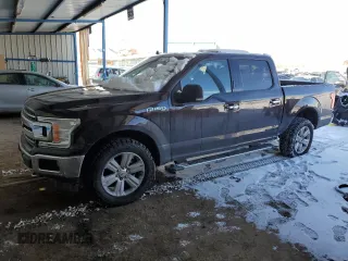 2019 Ford F-150 XL with VIN 1FTEW1E54KFA13347, listed as a Copart auction lot 88715395 with 86,679 mi miles and Salvage Title. Bid and sale history available at carsss.com. Image 1.