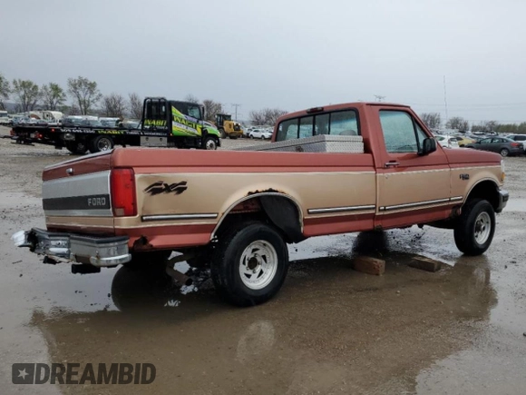 1994 Ford F-150 with VIN 1FTEF14N4RLB50916, listed as a Copart auction lot 51851865 with 209,492 mi miles and Salvage Title. Bid and sale history available at carsss.com. Image 3.