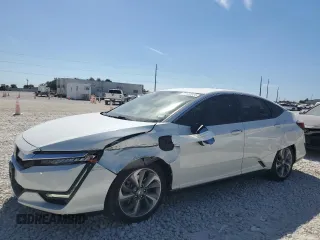 2018 Honda Clarity Plug-In Hybrid Touring with VIN JHMZC5F34JC012440, listed as a Copart auction lot 77122824 with 57,256 mi miles and Salvage Title. Bid and sale history available at carsss.com. Image 1.