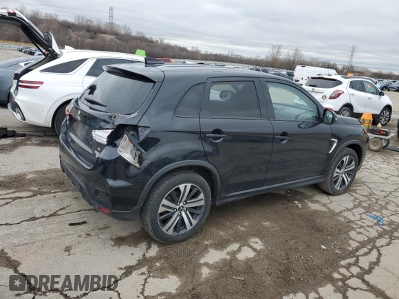 2021 Mitsubishi Outlander Sport SE with VIN JA4APVAU2MU012366, listed as a Copart auction lot 50684245 with 90,639 mi miles and Clean Title. Bid and sale history available at carsss.com. Image 3.