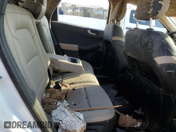 2020 Ford Escape SEL with VIN 1FMCU9H64LUB09651, listed as a Copart auction lot 59468125 with 64,531 mi miles and Salvage title. Bid and sale history available at DreamBid. Image 11.