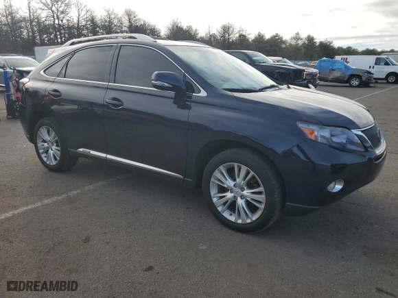 2010 Lexus RX 450h with VIN JTJBC1BA0A2013426, listed as a Copart auction lot 49384565 with NaN miles and Salvage Title. Bid and sale history available at carsss.com. Image 4.