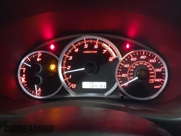 2013 Subaru WRX WRX with VIN JF1GR7E61DG853648, listed as a IAAI auction lot 41689799 with 124,193 mi miles and . Bid and sale history available at DreamBid. Image 7.