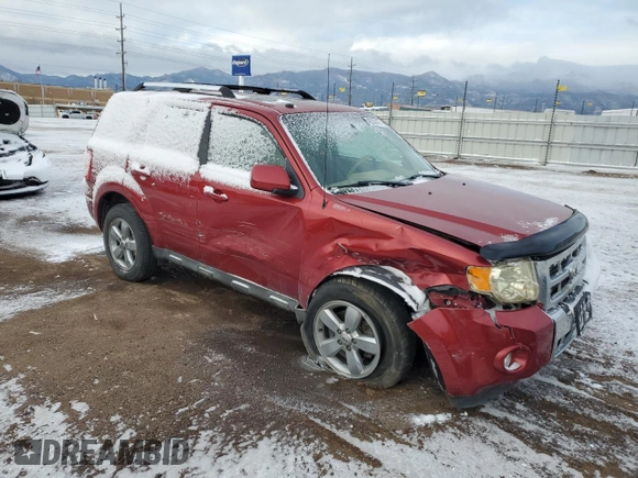 2012 Ford Escape Limited with VIN 1FMCU9EG6CKA43760, listed as a Copart auction lot 49330475 with 146,400 mi miles and Salvage Title. Bid and sale history available at DreamBid. Image 4.