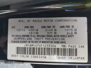 2015 Mazda 3 i Sport z VIN JM1BM1U74F1239306, wystawiony jako IAAI lot #42353133 z przebiegiem 150 051 mil mil oraz . Historia ofert i sprzedaży dostępna na DreamBid. Obrazek 9.