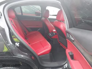 2021 Alfa Romeo Stelvio Ti with VIN ZASPAKBN9M7D09213, listed as a IAAI auction lot 41812289 with 38,410 mi miles. Bid and sale history available at carsss.com. Image 8.