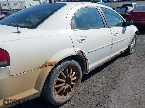 2002 Chrysler Sebring LX z VIN 1C3EL46X72N298405, wystawiony jako IAAI lot #41707487 z przebiegiem 147 576 mil mil oraz . Historia ofert i sprzedaży dostępna na DreamBid. Obrazek 6.