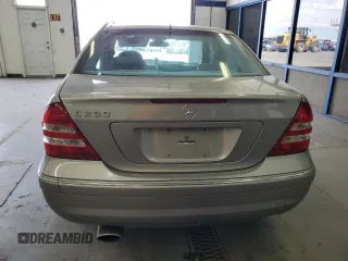2006 Mercedes-Benz C 230 Sport with VIN WDBRF52HX6F824940, listed as a Copart auction lot 54269665 with 162,495 mi miles and Salvage Title. Bid and sale history available at carsss.com. Image 6.