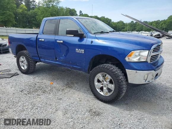 2018 Ram 1500 Big Horn with VIN 1C6RR7GG8JS218340, listed as a Copart auction lot 54137495 with 112,762 mi miles and Salvage title. Bid and sale history available at DreamBid. Image 4.