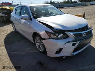 2015 Lexus CT 200h Hybrid with VIN JTHKD5BH5F2211090, listed as a Copart auction lot 57936572 with 0 mi miles. Bid and sale history available at carsss.com. Image 1.