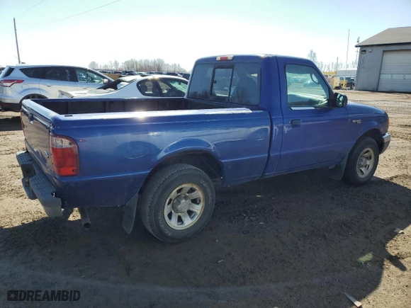 2003 Ford Ranger XL with VIN 1FTYR10DX3TA12645, listed as a Copart auction lot 52620155 with 270,078 mi miles and Clean Title. Bid and sale history available at carsss.com. Image 3.