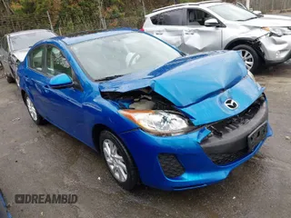 2012 Mazda Mazda3 i Grand Touring with VIN JM1BL1W83C1526205, listed as a IAAI auction lot 41876049 with 148,870 mi miles. Bid and sale history available at carsss.com. Image 1.