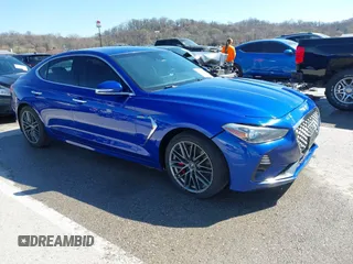 2019 Genesis G70 Advanced with VIN KMTG54LE7KU030592, listed as a IAAI auction lot 41798773 with 81,271 mi miles and . Bid and sale history available at DreamBid. Image 1.
