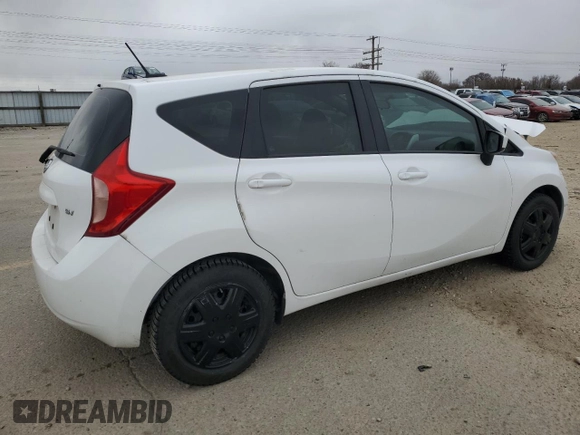 2016 Nissan Note S z VIN 3N1CE2CP8GL398240, wystawiony jako Copart lot #48950025 z przebiegiem 141 379 mil mil oraz Szkoda całkowita • Salvage title. Historia ofert i sprzedaży dostępna na DreamBid. Obrazek 3.