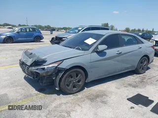 2023 Hyundai Elantra SEL with VIN KMHLM4AG9PU444013, listed as a IAAI auction lot 41933580 with 56,709 mi miles and . Bid and sale history available at DreamBid. Image 2.