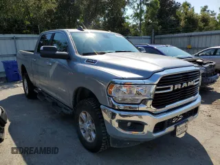2020 Ram 2500 Big Horn with VIN 3C6UR5DJ6LG263480, listed as a Copart auction lot 72537464 with 42,865 mi miles and Salvage Title. Bid and sale history available at carsss.com. Image 4.