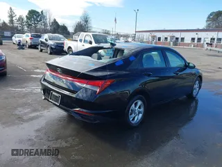 2023 Hyundai Elantra SE with VIN KMHLL4AG7PU600066, listed as a IAAI auction lot 41315954 with 14,460 mi miles and . Bid and sale history available at DreamBid. Image 4.
