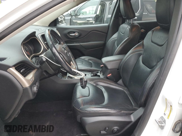 2017 Jeep Cherokee Limited with VIN 1C4PJLDB9HW516097, listed as a Copart auction lot 55205885 with 114,268 mi miles and Non repairable. Bid and sale history available at DreamBid. Image 7.