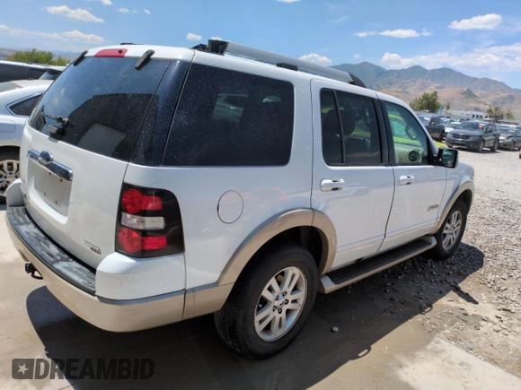 2007 Ford Explorer Eddie Bauer with VIN 1FMEU74E67UB45504, listed as a Copart auction lot 62109915 with 175,409 mi miles and Clean title. Bid and sale history available at DreamBid. Image 3.