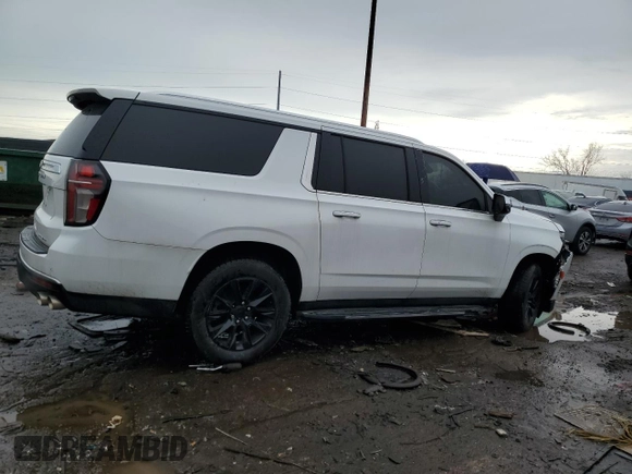 2021 Chevrolet Suburban Premier с VIN 1GNSCFKD9MR284417, выставлен на аукционе Copart как лот 47981755 с пробегом 53 316 миль миль и На запчасти • Non repairable. История ставок и продаж доступна на DreamBid. Изображение 3.