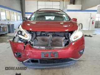 2018 Nissan Murano Platinum with VIN 5N1AZ2MGXJN169617, listed as a Copart auction lot 43350135 with 104,899 mi miles and Salvage Title. Bid and sale history available at carsss.com. Image 5.