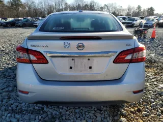 2015 Nissan Sentra SL with VIN 3N1AB7AP1FY267507, listed as a Copart auction lot 48666305 with 163,617 mi miles and Salvage Title. Bid and sale history available at DreamBid. Image 6.