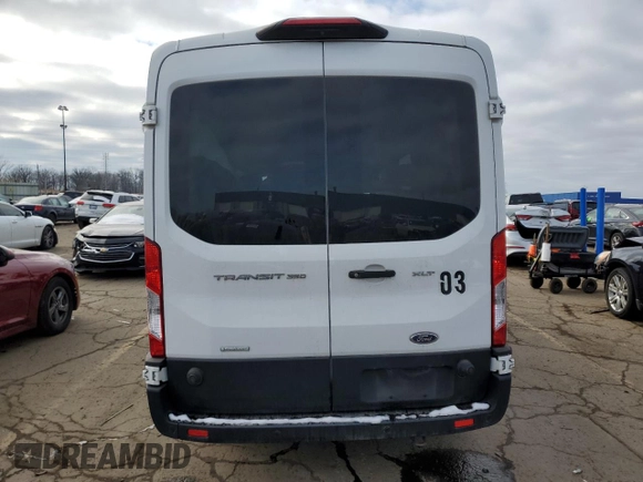 2020 Ford Transit Passenger XL with VIN 1FBAX2CG0LKA66498, listed as a Copart auction lot 82969724 with 94,500 mi miles and Salvage Title. Bid and sale history available at DreamBid. Image 6.