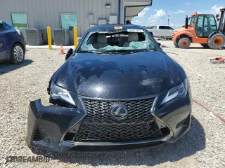 2019 Lexus RC with VIN JTHHA5BC2K5009615, listed as a Copart auction lot 64201584 with 0 mi miles and Non Repairable. Bid and sale history available at carsss.com. Image 5.