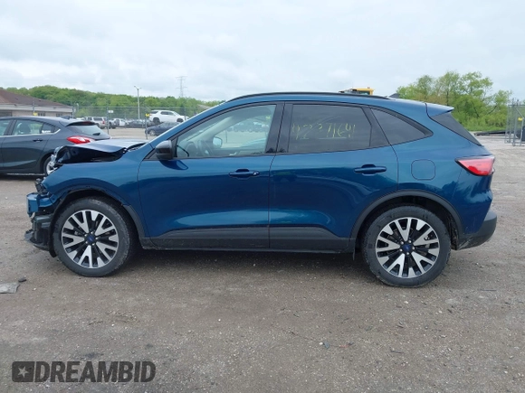2020 Ford Escape SE Sport Hybrid with VIN 1FMCU9BZ8LUC13160, listed as a IAAI auction lot 42371641 with 88,133 mi miles and . Bid and sale history available at DreamBid. Image 14.