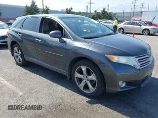 2010 Toyota Venza with VIN 4T3ZK3BB7AU032703, listed as a IAAI auction lot 42588025 with 107,907 mi miles and . Bid and sale history available at DreamBid. Image 1.