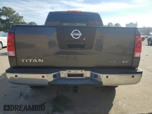 2012 Nissan Titan SV with VIN 1N6BA0ED0CN309652, listed as a Copart auction lot 46663485 with 139,884 mi miles and Salvage title. Bid and sale history available at DreamBid. Image 6.