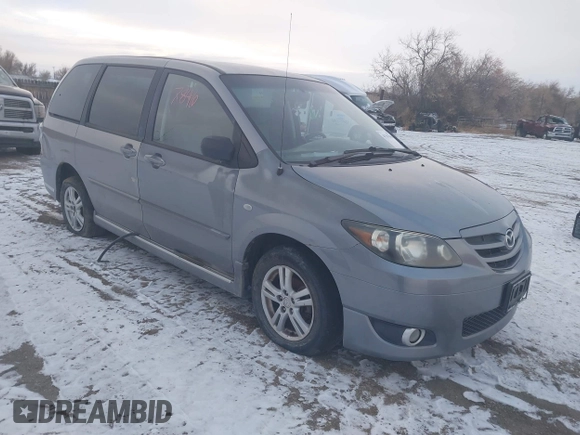 2004 Mazda MPV LX z VIN JM3LW28A240518838, wystawiony jako IAAI lot #41267846 z przebiegiem 309 475 mil mil oraz . Historia ofert i sprzedaży dostępna na DreamBid. Obrazek 1.