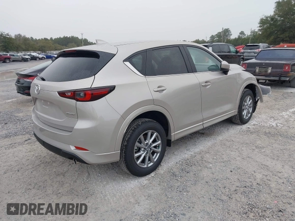 2025 Mazda CX-5 2.5 S Select Package with VIN JM3KFBBL2S0553818, listed as a IAAI auction lot 41289094 with 194 mi miles. Bid and sale history available at carsss.com. Image 4.