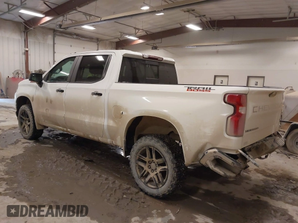 2021 Chevrolet Silverado 1500 LT Trail Boss with VIN 3GCPYFED9MG231471, listed as a IAAI auction lot 41502147 with 74,308 mi miles and . Bid and sale history available at DreamBid. Image 3.
