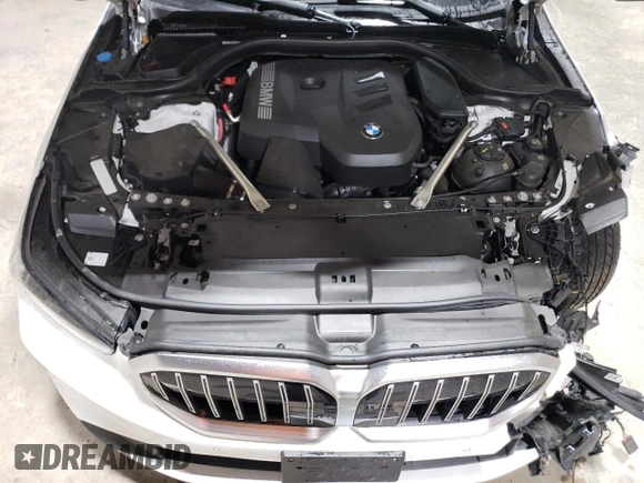 2024 BMW 5 Series 530i xDrive with VIN WBA53FJ03RCS08607, listed as a Copart auction lot 85313734 with 20,270 mi miles and Salvage Title. Bid and sale history available at carsss.com. Image 11.