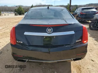 2014 Cadillac CTS Luxury RWD with VIN 1G6AR5SX4E0196780, listed as a Copart auction lot 47454185 with 84,265 mi miles and Salvage Title. Bid and sale history available at carsss.com. Image 6.