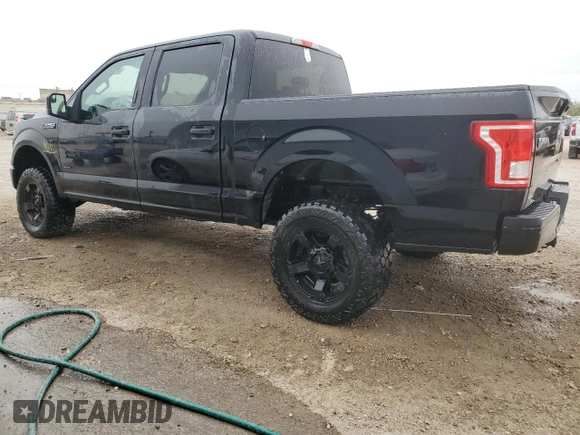 2016 Ford F-150 XL with VIN 1FTEW1CG9GFA15686, listed as a Copart auction lot 45207565 with 154,584 mi miles and Salvage Title. Bid and sale history available at carsss.com. Image 2.